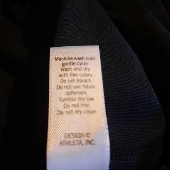 Athleta Womens Bare to Run Knicker Black Size Small - Picture 8 of 9